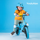 Yvolution - Velo Senior Vélo d'équilibre    - Bleu-Adieu les petites roues ! Dites adieu aux petites roues ! Notre Vélo d'équilibre prépare vos enfants au vélo sans même en avoir besoin. Avec la draisienne Velo, ils pédaleront comme des pros en un rien de temps.