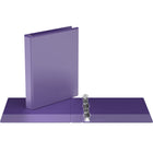 Davis Group Super offre Easyview, Reliure View à anneaux ronds 1 po, personnalisable, paquet de 6 - Violet-1 po
