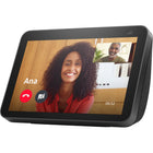 Amazon Echo Show 8 (2nd Gen) - Charbon-Les haut-parleurs stéréo donnent vie à votre divertissement