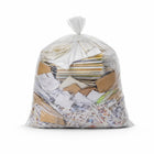 Globe Commercial - Sacs poubelle résistants pour poubelles - 66 x 91 cm - Transparents - Paquet de 200-Fabriqué au Canada