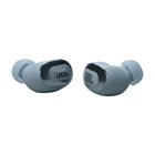 JBL - Live Buds 3 Écouteurs intra sans fil avec réduction de bruit - Bleu-Six microphones à formation de faisceaux réduisent le vent et les interférences afin que vous puissiez toujours communiquer avec clarté. Un égaliseur vocal et un optimiseur de niveau vocal vous donnent un contrôle total non seulement sur la façon dont les autres vous entendent, mais également sur le volume de vos interlocuteurs