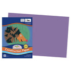 Prang - Papier construction, violet, 12 po x 18 po, 50 feuilles-Papier de construction épais en bois de pâte mécanique