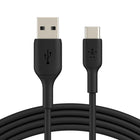 Belkin - Câble USB-A vers USB-C - 1 m - Noir -GRANDE COMPATIBILITÉ : Le câble Belkin BoostCharge est compatible avec les appareils Apple iPhone 15 Series, Samsung 24 et 23, Google Pixel 8 et 7 et autres appareils compatibles USB-C.