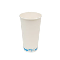 Eco-Packaging - Gobelets froids en papier compostable de 32 oz - Paquet de 500-Fabriqué en papier et doublé PLA