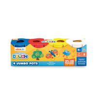 Ready Set Dough - Nick Jr. 4 pots de pâte Jumbo-4 pots de pâte à modeler de 114 g