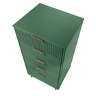 Manhattan Comfort - Granville commode haute et étroite moderne 23,62" - vert sauge-10
