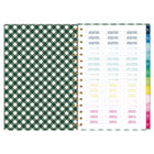 AT-A-GLANCE - Agenda hebdomadaire/mensuel rose Emily Ley Simplified 2027 - 7 po H x 8 3/4 po l - rose - bilingue-Couverture en poly durable avec design des bandes joyeuses