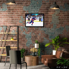 Frameworth - Matthew Schaefer Islanders de New York action - toile encadree - 31,5 po x 22,5 po-6