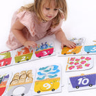 Banana Panda - Puzzle à assembler, train de chiffres, 3 ans et plus-Un jeu pour les enfants et les parents à apprécier ensemble - comprend un guide pour les parents sur les façons de jouer ensemble, favorisant l'interaction parent-enfant, transformant le temps de jeu en un moment important de lien familial