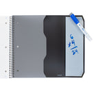 Five Star - Cahier Effaçable À Sec, 11 po H x 8.5 po l, Noir-Zone effaçable à sec pour le remue-méninges