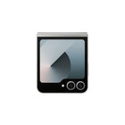 Samsung - Galaxy Z Flip6 - 256 Go - Argent - Bell et Virgin Plus-Restez connecté, même lorsque votre téléphone est fermé. Effectuez des tâches simples, envoyez des messages texte et obtenez des suggestions de réponse rapide dans la fenêtre Flex