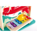 Hape - Course de balle du manoir Melody-Taille de l'emballage : 30 x 17,3 x 36 cm