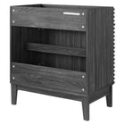 Modway - Render 30" Armoire de toilette de salle de bain (lavabo non inclus) - Charbon de bois-Matchs non inclus