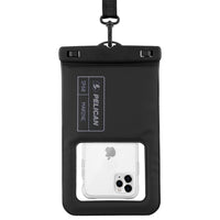 Pelican - Marine Pochette XL Flottante Etanche - Noir furtif-Les coussins d'air intégrés offrent une flottabilité pour une récupération plus facile du téléphone