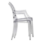 Nicer Furniture - fauteuil fantôme de Louis XVI - transparent - 2 pièces-6