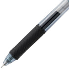 Pentel - EnerGel-X Rétractable Stylo à Encre Gel - 0,5mm Pointe aiguille - Encre Noir - 12 Paque-Encre Noire