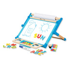 Melissa & Doug, Chevalet de table double face magnétique - Tableau blanc et tableau noir-Chevalet d'art de table double face