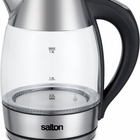 Salton - bouilloire et infuseur à température contrôlée 1,8 litres - L'afficheur peut indiquer les degrés en Celsius (°C) ou en Fahrenheit (°F) 