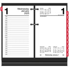 AT-A-GLANCE - Recharge de calendrier de bureau quotidien 2025 avec onglets mensuels 2 pages/jour - 6 po H x 3 1/2 po l - anglais-Un onglet par mois pour faciliter la reference aux mois et aux dates