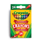 Crayons de cire Crayola, boîte de 24-Cet ensemble de 24 crayons de cire Crayola comprend une gamme de couleurs vives et classiques, permettant aux enfants d'explorer leur créativité et de dynamiser leurs œuvres