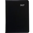 Staples - Agenda hebdomadaire/mensuel 2027 - 8 po H x 4 7/8 po l - noir - bilingue-14 mois : décembre 2026 à janvier 2028