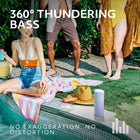 Ultimate Ears - MEGABOOM 4, enceinte Bluetooth portable étanche, Lilas enchanté-Cette enceinte portable étanche présente une autonomie de 20 heures grâce à la toute dernière technologie de cellule, qui vous permet de l’utiliser toute la journée.
