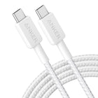 Anker - Câble USB-C vers USB-C 6 pieds - Blanc-Conception Premium : Fabriqué avec des matériaux de haute qualité, ce câble est conçu pour durer. Testé en interne, il peut résister à une traction allant jusqu’à 80 kg sans compromettre son intégrité. Sa durée de vie peut atteindre jusqu’à 12 000 flexions.