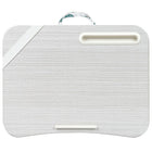 Secretaire portatif LapGear Designer - Medaillon Gris-Le rembourrage du coussin epouse la forme de vos genoux