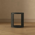 Manhattan Comfort - Table d’appoint contemporain Alure 20" - Charbon-Assemblage à domicile requis Tout le matériel inclus