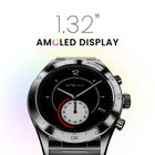 HiFuture - Montre connectée FutureGo Pro2 1,32 po - Argent-Un écran qui attire l'attention. L'écran AMOLED de 1,32" de la GO PRO2 transforme chaque interaction en une expérience unique. Les notifications brillent d'une profondeur cinématographique, les statistiques de fitness sont d'une clarté exceptionnelle et les cadrans captent l'attention, même au clair de lune. Le véritable luxe réside dans les détails, et ici, la visibilité est primordiale
