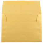  JAM Paper Enveloppes d'invitation métalliques A6 - 4,75 x 6,5 po - Stardream Gold - paquet de 25-Taille : A6 (4,75 x 6,5 pouces)