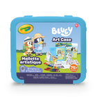 Crayola - Mallette artistique Bluey-Coloriage bluey : laissez libre cours à votre imagination et créez de nouvelles aventures avec 16 pages à colorier bluey et 10 pages blanches
