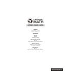 Dynamic Math - Ontario 6e année-Comprend des instructions et des unités sur le codage et la littératie financière