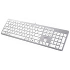 Adesso - AKB-730UW USB-C Clavier à commutateur à ciseaux multi-OS avec raccourci clavier CoPilot AI, USB-C/USB-A-Type de clé : interrupteur à ciseaux.