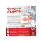 Masterpieces Puzzle Company - Greetings From Canada casse-tête de 550 pièces-Casse-tête de 550 pièces