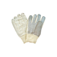 Zenith Safety - Gants De Qualité Standard, Moyen, Paume En Cuir De Vache Refendu, paquet de 36-Matériau du poignet Coton