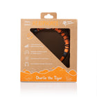 Planet Buddies - Écouteurs pour Enfants à Fourrure - Orange (Tigre)-Emballage 100% recyclable, sans plastique utilisé