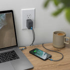 Nimble - Wally 65W USB-C PD et Chargeur Mural USB GaN-Sans BPA ni PVC