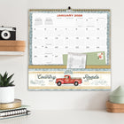 WSBL - 2026 Ferme Fraîche Note Nook  Calendrier mural Mensuel - 30,5 cm l x 30,5 cm H - Anglais-4