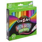 Cra-Z-Art - Marqueurs Bold N Bright - Paquet de 20-Cochez votre liste de rentrée scolaire, idéale pour la maison ou en classe