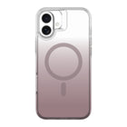 AXS - Crystal Shield Étui D3O fabriqué avec du plastique recyclé MagSafe compatible pour Apple iPhone 16 Plus - Nu Dégradé Dégradé-Protection anti-UV pour afficher clairement le design original de votre cellulaire