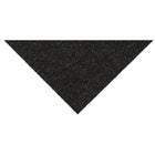 Edgewood - Tapis D'entrée Supreme Knob Pour Trafic Intense - 6 pi 10 po l x 6 pi L - Charbon avec bordures noires-Parfait pour les entrées à trafic intense, les halls d'entrée et les couloirs