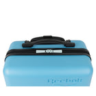 Reebok - Collection Captain Valise de cabine à Coque Rigide 21.50 po - Azure-Doublure signature avec panneau de séparation, poches pratiques et sangles de serrage pour garder le contenu organisé et en place