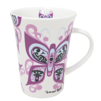 Oscardo - Tasse porcelaine « Célébration de la vie » de Francis Dick - 295 ml-Design d’art autochtone - Célébration de la vie par Francis Dick, artiste kwakwaka’wakw, œuvre des Premières Nations célébrant le patrimoine culturel et les traditions