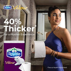 Royale - Velour papier hygiénique, 48 rouleaux-2 épaisseurs