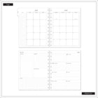 The Happy Planner - Planificateur daté grand format 2026–2027 à reliure à disques - 11-1/2 po x 10-1/4 po - Bleus champêtres-9