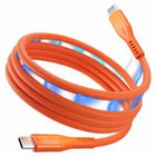Statik - MagStack Pro Câble de Charge/Sync Magnétique USB-C vers USB-C 3.3 pi, Orange-Nouvelle version 2025 : MagStack Pro 2.0 maintenant offert dans encore plus de couleurs. Restez organisé grâce au système magnétique à code couleur. Osez le  Orange ou optez pour le style discret du Bleu Marine ou Noir