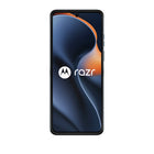 Motorola - Razr 2025 - 256 Go - Mer de Gibraltar - Bell et Virgin Plus-Accès à ce qui compte, même lorsque le téléphone est fermé. Utilisez facilement vos applications préférées sur l'écran externe de 3,6 po sans avoir à ouvrir le téléphone