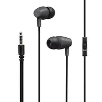 Wicked Audio Hiro écouteurs-boutons câblés avec microphone noir-Écouteurs-boutons câblés
