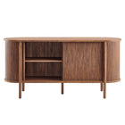 Modway - Cadence 63" courbé Buffet - Noyer-8